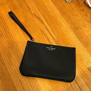 Kate Spade Classic Black Clutch wristlet